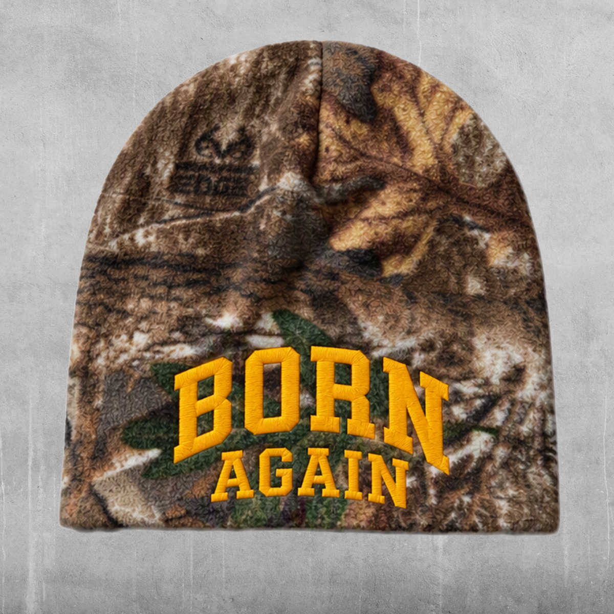 Born Again Fleece Camo Beanie
