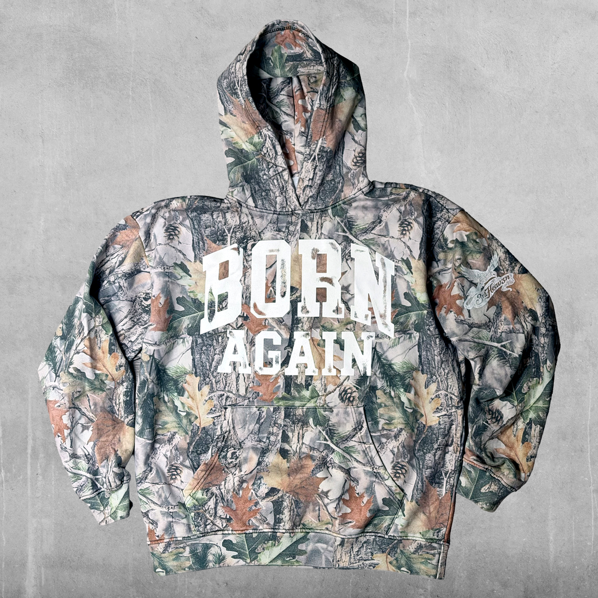 Born Again Vintage Camo Hoodie