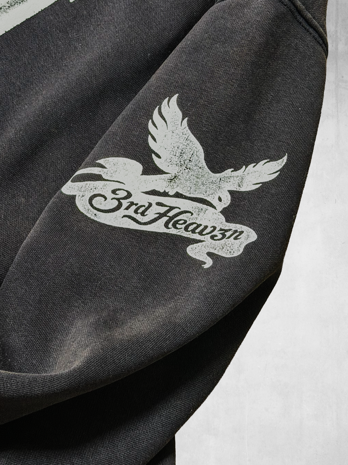 Born Again Vintage Black Hoodie